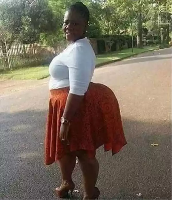 Chai! You Will Not Believe the Size of this Woman